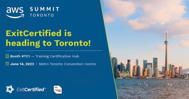 AWS Summit 2023_Toronto_ ExitCertified