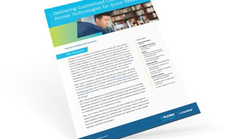 Delivering Customized Cloud Training Across Technologies for Quick Results: [Case Study]