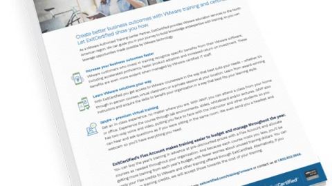 Certified VMware Training [Datasheet]